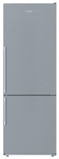 BLOMBERG APPLIANCES BRFB1046SS 24" Counter-Depth Bottom Freezer Refrigerator With Ice Maker in Stainless Steel With Gray Case - BRFB1046SS