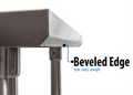 BK Resources CVTR5OB-7224 Stainless Steel Prep Tables - CVTR5OB-7224