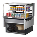 Turbo Air TOM-36L-UFD-S-2SI-N Countertop Refrigerated Display Cases - TOM-36L-UFD-S-2SI-N