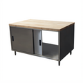 BK Resources CMT-3048S2 Stainless Steel Prep Tables - CMT-3048S2