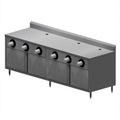 BK Resources MOD-BEVT Stainless Steel Prep Tables - MOD-BEVT