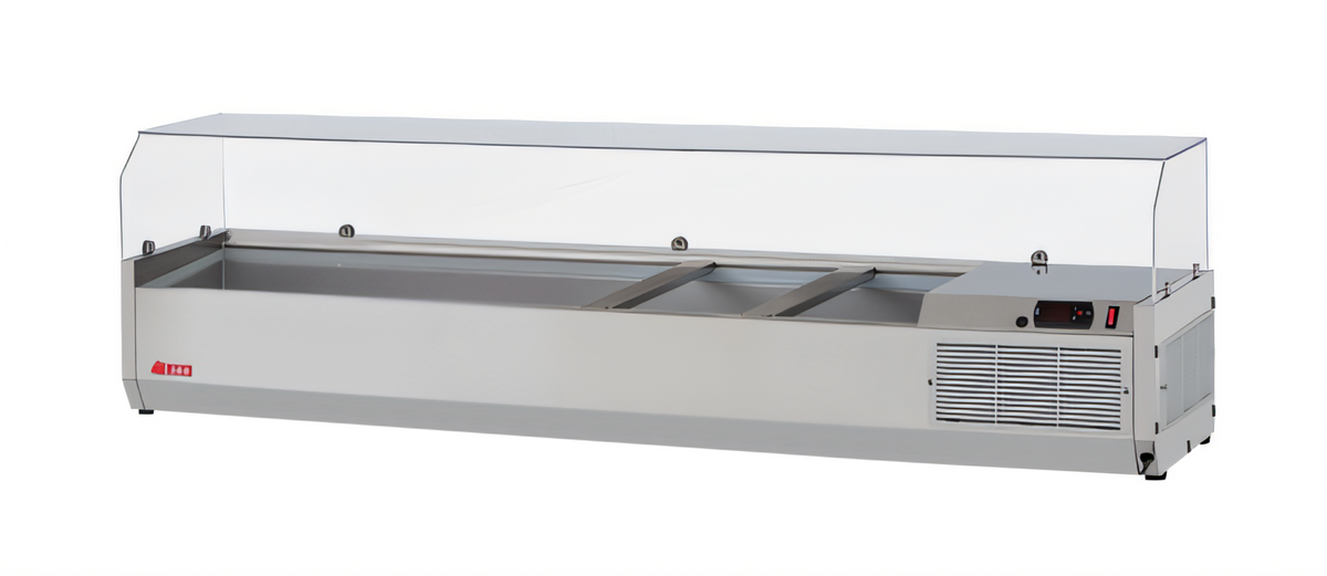 Turbo Air CTST-1500G-N E-line Refrigerated Prep Tables - CTST-1500G-N