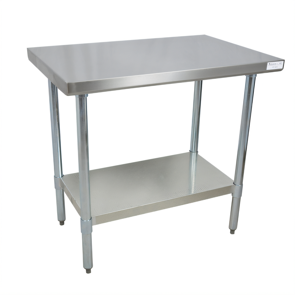 BK Resources CVT-6024 Stainless Steel Prep Tables - CVT-6024