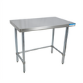 BK Resources CVTOB-3624 Stainless Steel Prep Tables - CVTOB-3624