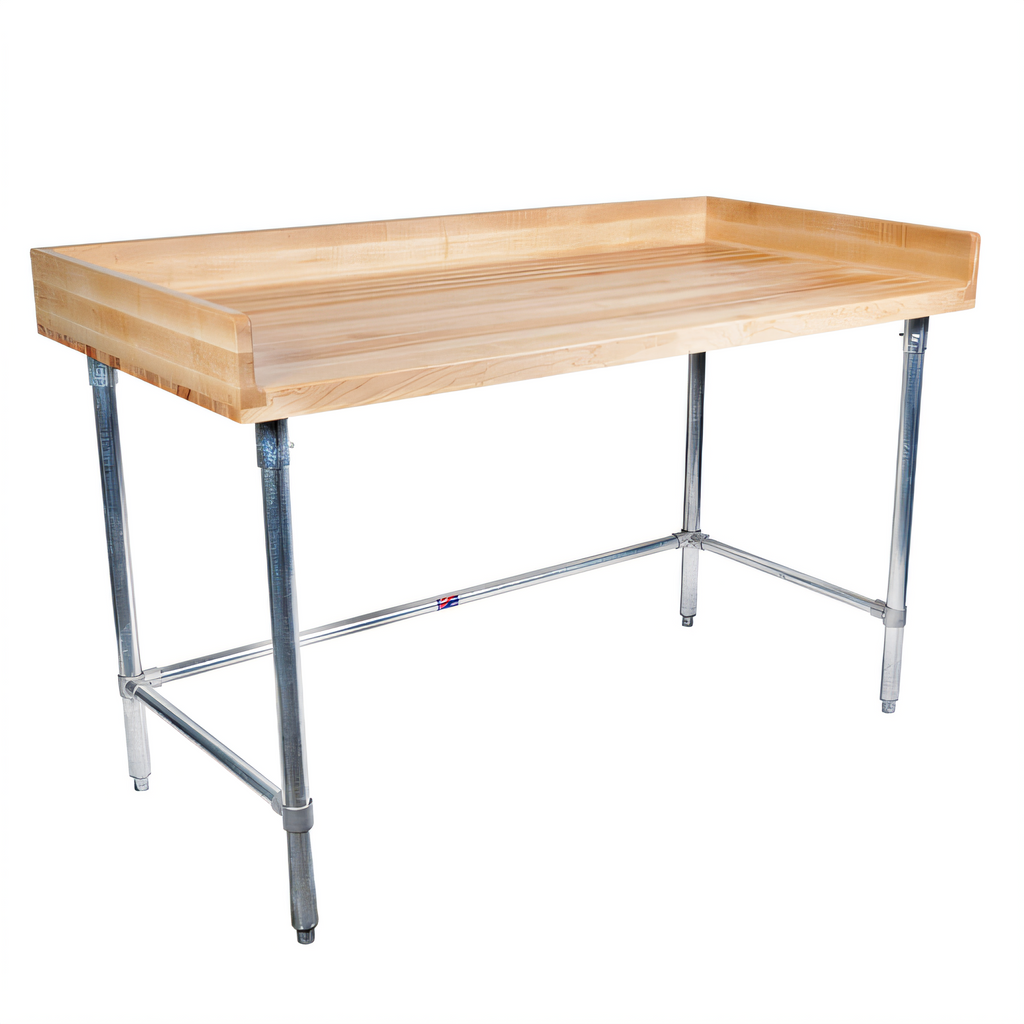BK Resources MBTSOB-4830 Stainless Steel Prep Tables - MBTSOB-4830