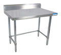 BK Resources QVTR5OB-6030 Stainless Steel Prep Tables