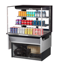 Turbo Air TOM-36L-UFD-W(B)-3SI-N Countertop Refrigerated Display Cases - TOM-36L-UFD-W(B)-3SI-N