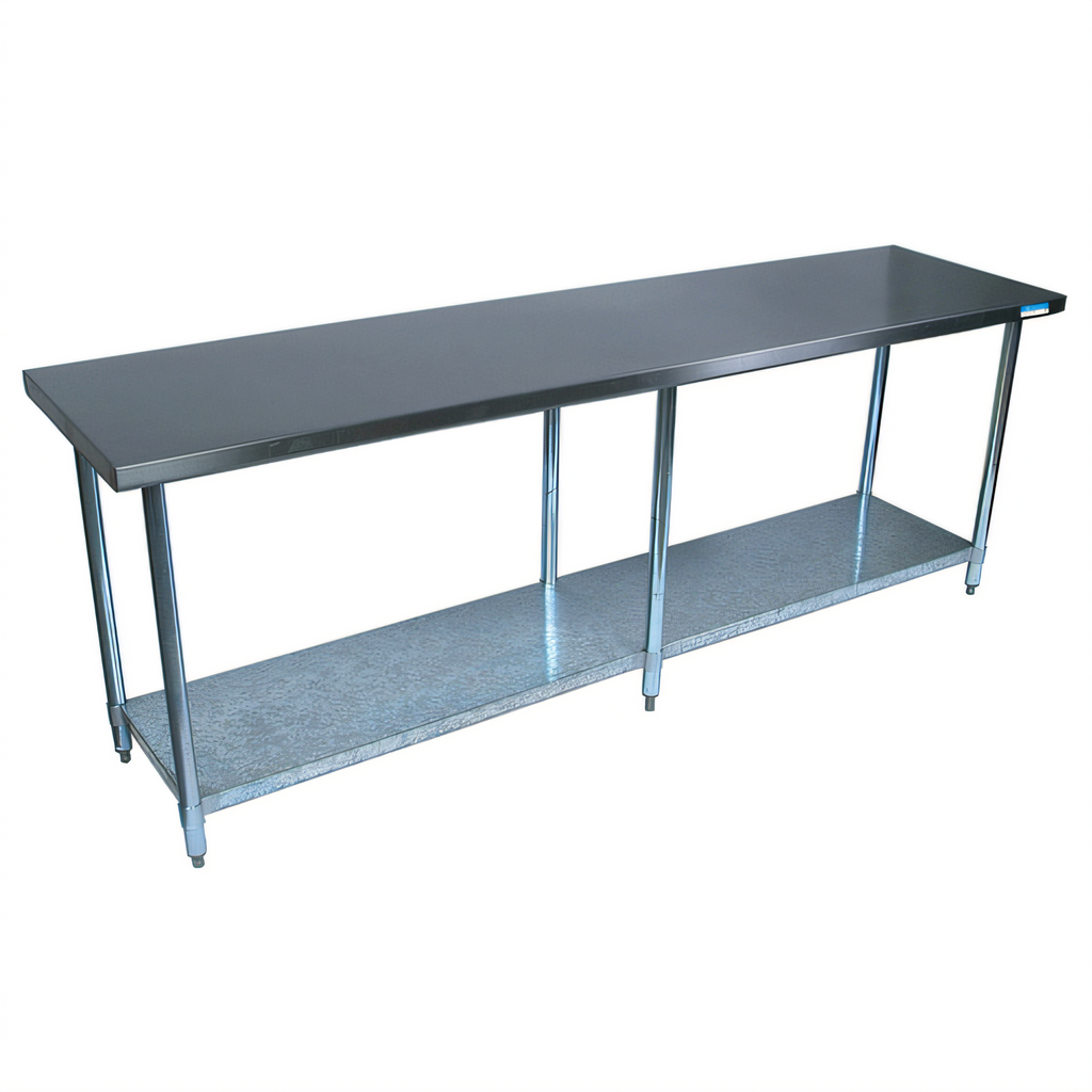 BK Resources CVT-8430 Stainless Steel Prep Tables - CVT-8430