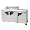 Turbo Air TST-72SD-12S-N-CL Super Deluxe Prep Tables - TST-72SD-12S-N-CL