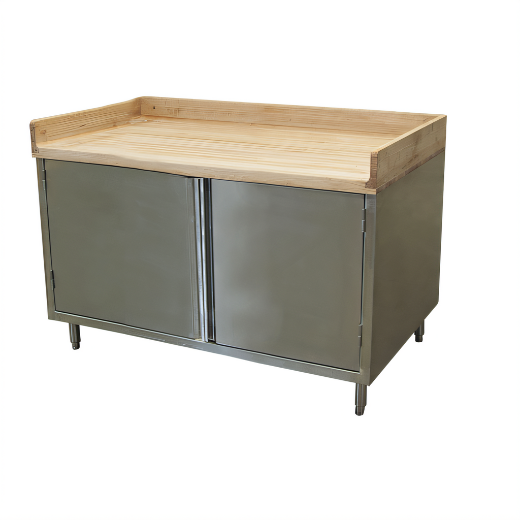 BK Resources CMBT-3048H Stainless Steel Prep Tables - CMBT-3048H