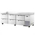 True Mfg. - General Foodservice TWT-93D-6-HC~SPEC3 SPEC SERIES Worktop Refrigerators - TWT-93D-6-HC~SPEC3