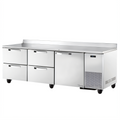 True Mfg. - General Foodservice TWT-93D-4-HC~SPEC3 SPEC SERIES Worktop Refrigerators - TWT-93D-4-HC~SPEC3