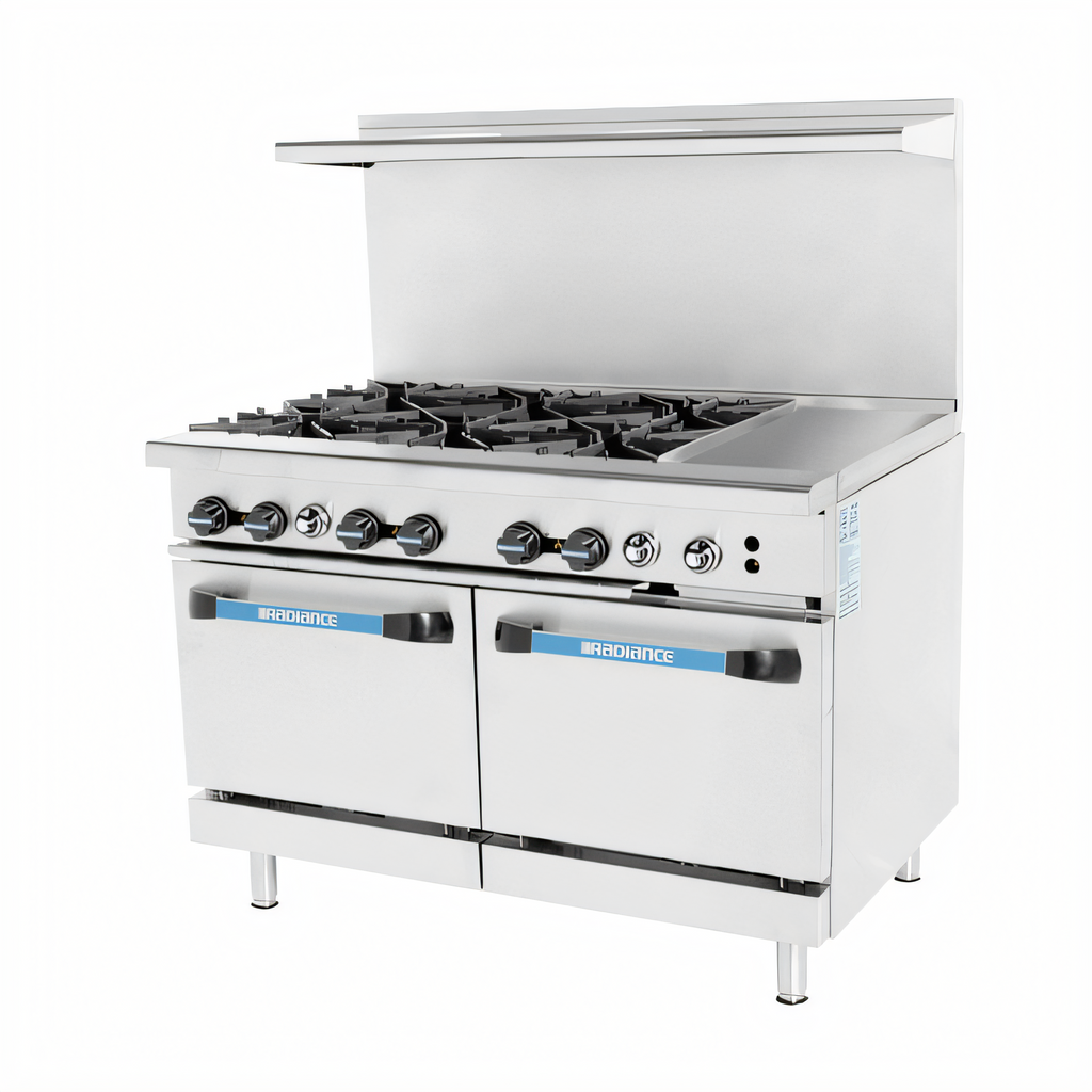 Turbo Air TARG-6B12G Radiance Gas Ranges - TARG-6B12G