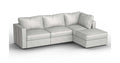 Lovesac – 4 Seats + 5 Sides Luxe Chenille &amp; Lovesoft – Tonal Sterling - 1772602997058_215