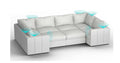 Lovesac – 8 Seats + 10 Sides Corded Velvet &amp; Standard Foam with 10 Speaker Immersive Sound + Charge System – Sky Grey - 1772604950936_696