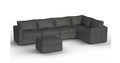 Lovesac – 6 Seats + 8 Sides Corded Velvet &amp; Lovesoft – Charcoal Grey - 1772604939081_11