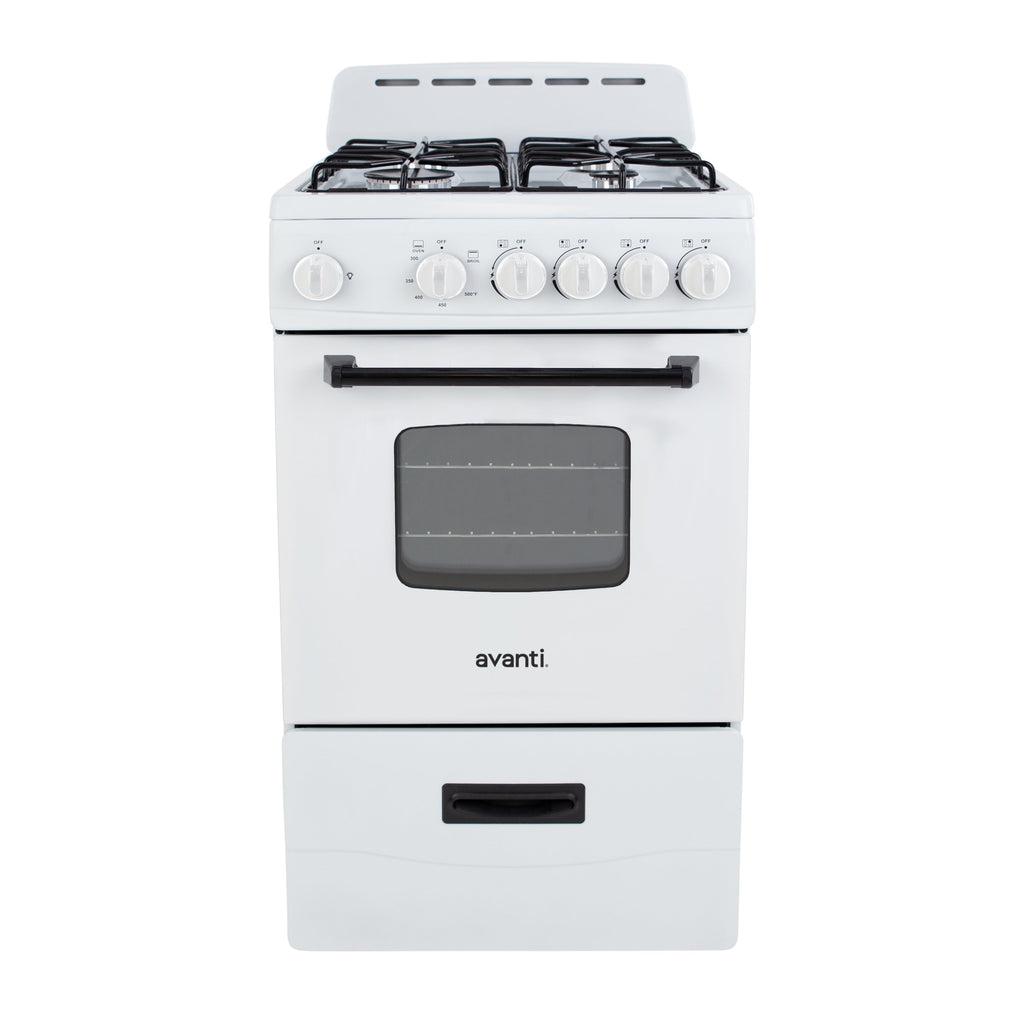 Avanti 20" Compact Gas Range Oven - GR2013CSS