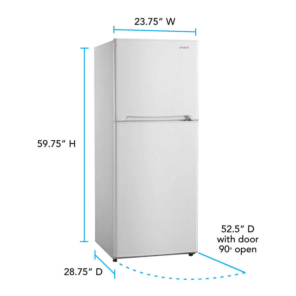 Avanti 11.6 cu. ft. Apartment Size Refrigerator - FF116B0W
