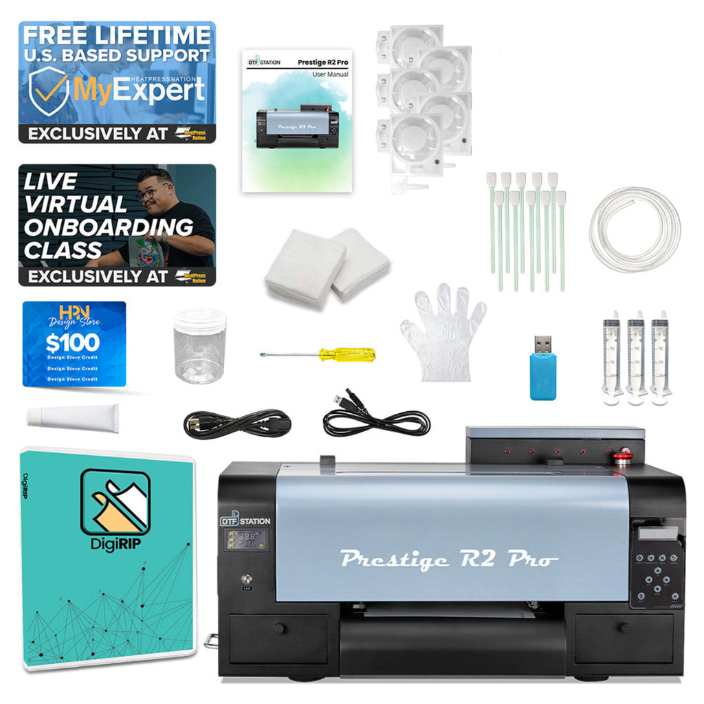 DTF Station Prestige R2 Pro 13" DTF Printer - BNDL-PRESTIGE-R2PRO-V