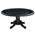 RAM Game Room 60" Texas Hold'em Game Table With Dining Top