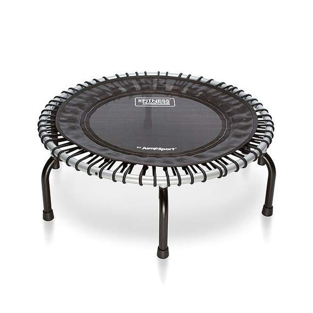 Disc-O-Bed JumpSport 350 Indoor 39-Inch Mini Trampoline and Handle Bar Accessory, Black - 250101