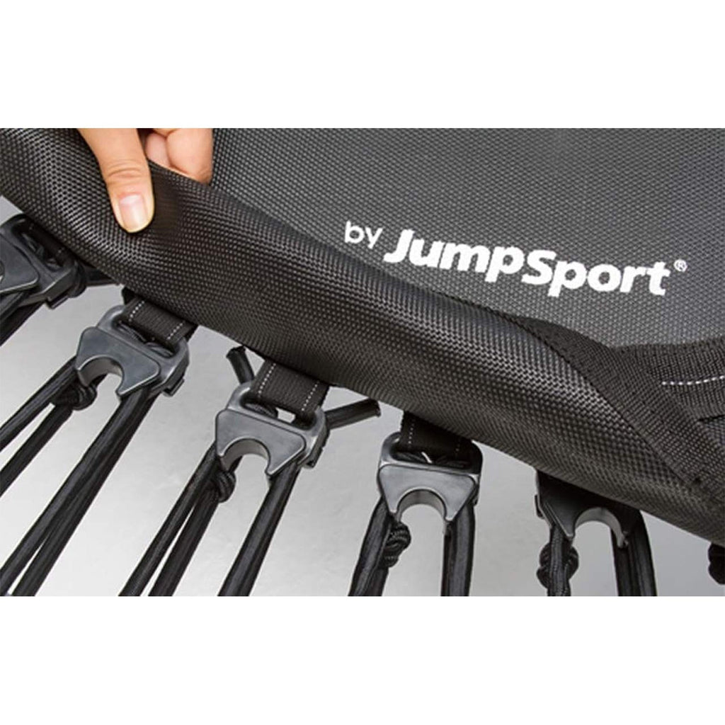 Disc-O-Bed JumpSport 350 Indoor 39-Inch Mini Trampoline and Handle Bar Accessory, Black - 250101