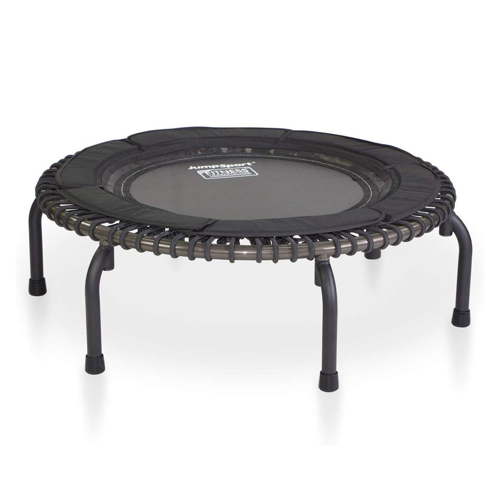 Disc-O-Bed JumpSport 370 PRO Indoor Heavy Duty 39-Inch Trampoline with Handle Bar Accessory - 250176