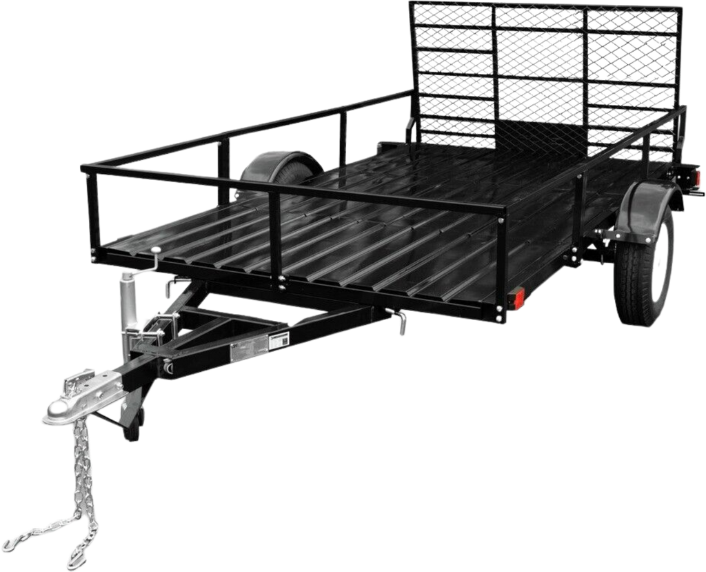 DK2 MMT6X10 1950 lb. Capacity 6 ft. x 10 ft. Drive-Up Gate Single Axle Trailer Kit New - MMT6X10