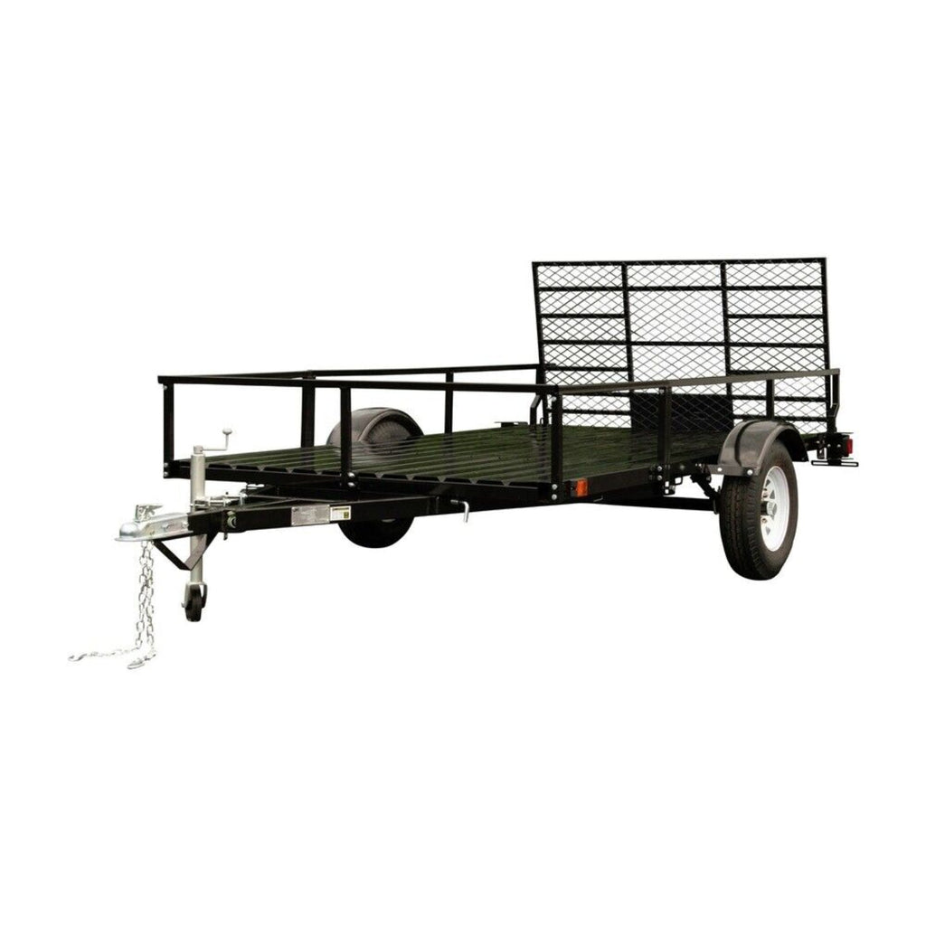 DK2 MMT6X10 1950 lb. Capacity 6 ft. x 10 ft. Drive-Up Gate Single Axle Trailer Kit New - MMT6X10