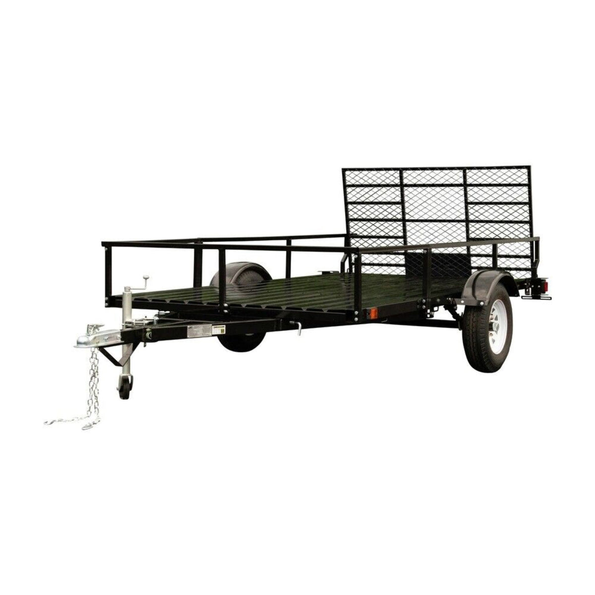 DK2 MMT6X10 1950 lb. Capacity 6 ft. x 10 ft. Drive-Up Gate Single Axle Trailer Kit New - MMT6X10