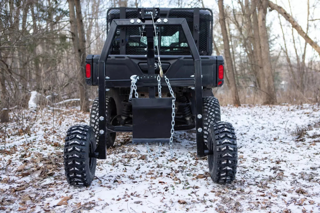 MotoAlliance Impact Implements Log Hauler 1500 Lbs Capacity with Manual Winch New - IP4424