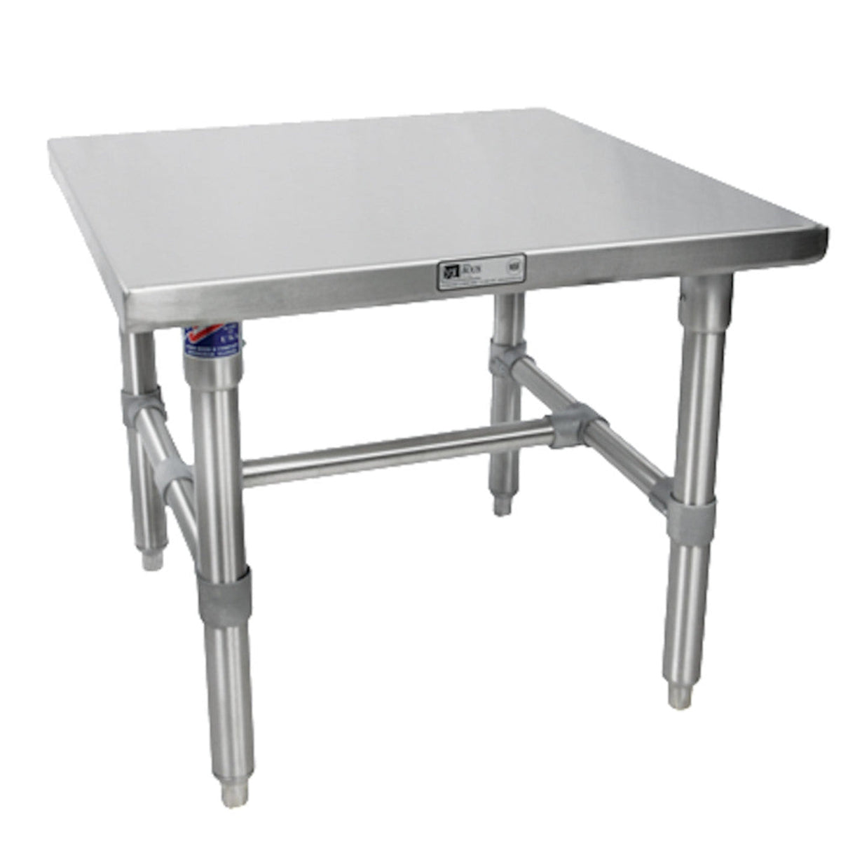 John Boos S16MS01 Open Base 24" Machine Stand for Mixer / Slicer - JBS16MS01