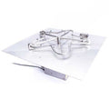 HPC 18″ Square Flat Pan Torpedo Burner Electronic Ignition System - TOR-18FSSEI-SQ-120VAC-NG