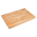 John Boos SC011-O 48" Hard Rock Maple Work Table Top - JBSC011O