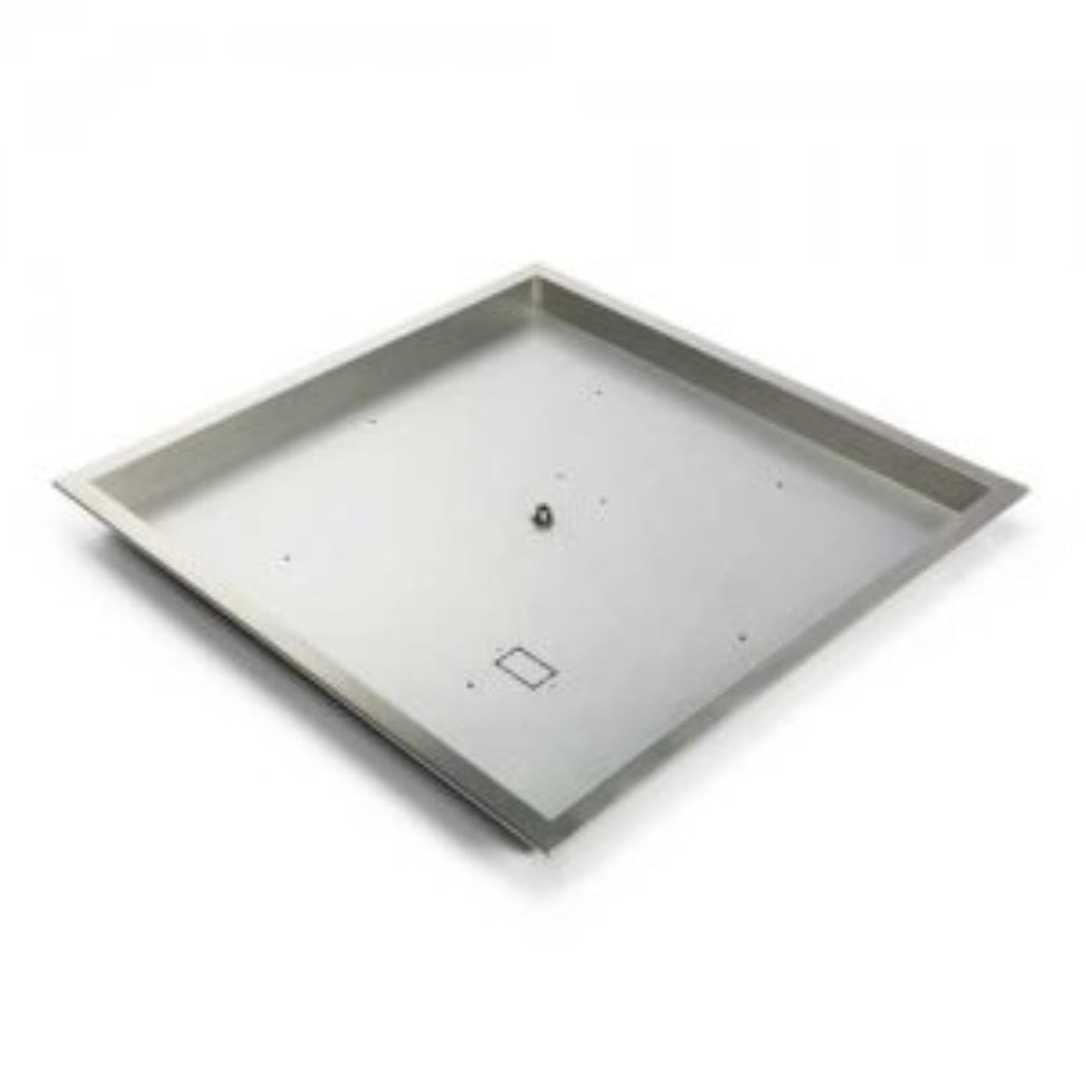 36" Square Drop In Stainless Steel Burner Pan High Capacity - PENTA18-FPK-SQ-NG