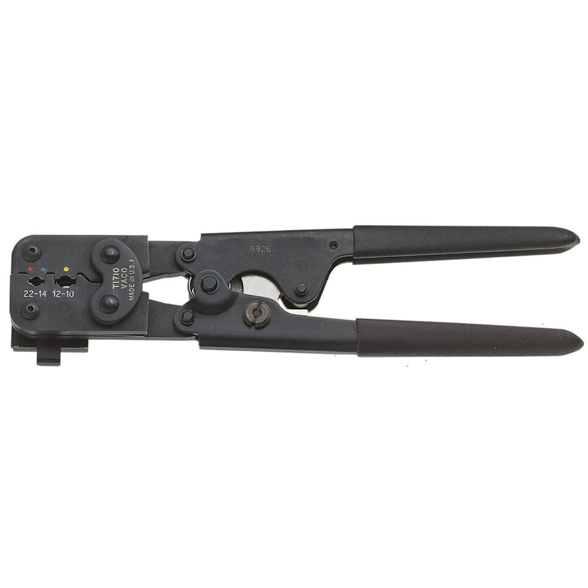 KLEIN TOOLS Compound Action Ratcheting Crimper - Insulated Terminals - T1710