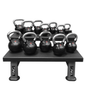 TAG Fitness Rubber Coated Kettlebell Set, Chrome Handle - 1770028079701_493