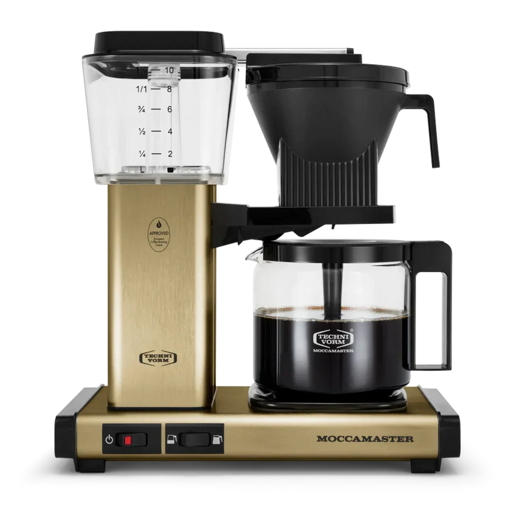 Moccamaster KBGV Select 10-Cup Coffee Maker in Brushed Brass - 53936