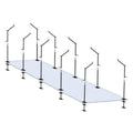 Trigon Sports International ProCage 70' Cantilever Batting Cage Frames BCFRM70 - BCFRM70