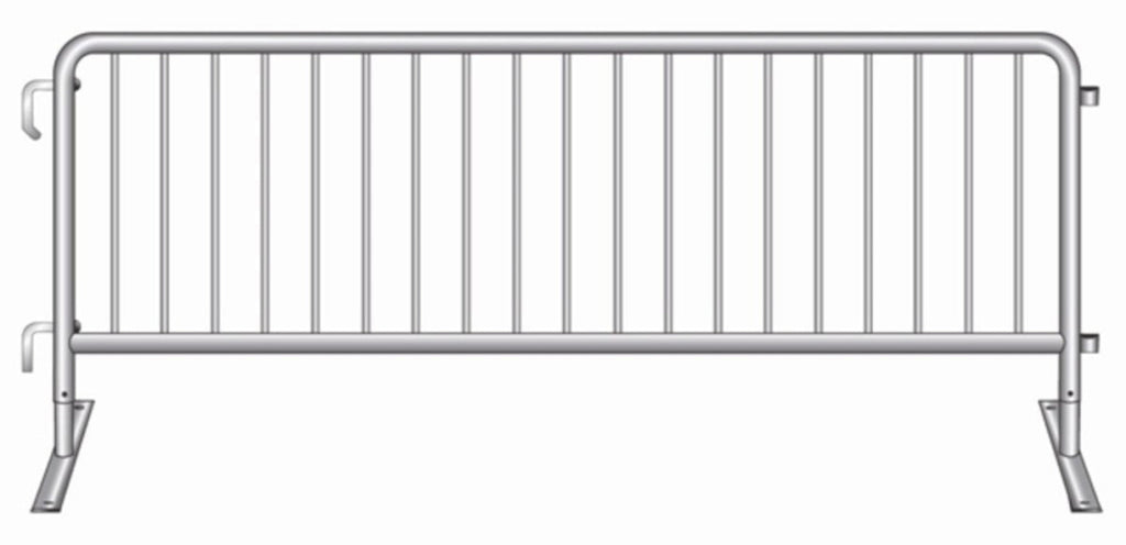 Trigon Sports Portable Fence Panel Barricades - Bridge or Flat Foot PFPANEL - PFPANEL