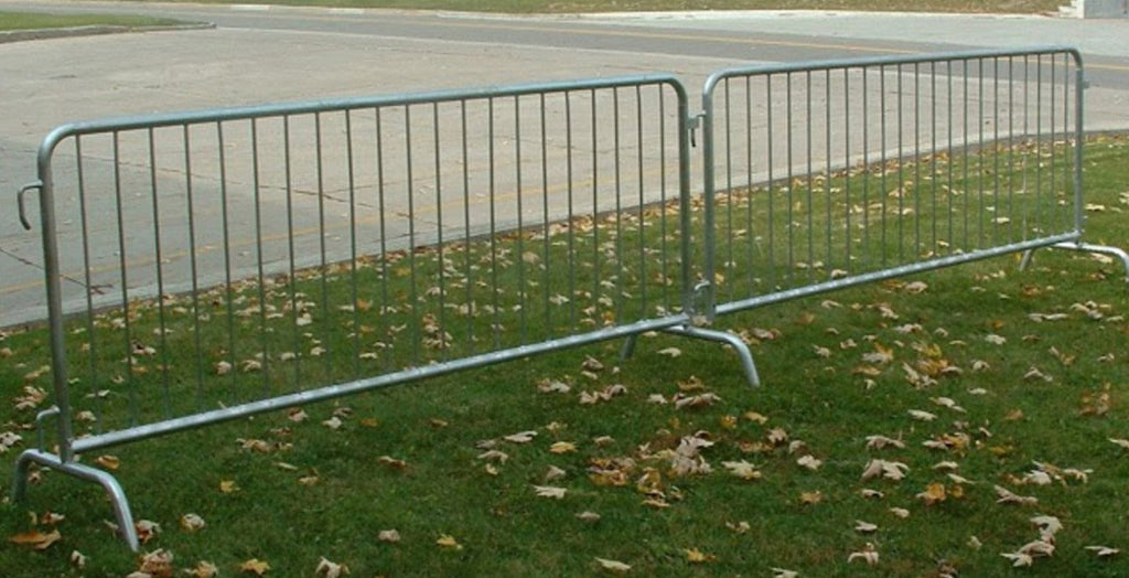 Trigon Sports Portable Fence Panel Barricades - Bridge or Flat Foot PFPANEL - PFPANEL