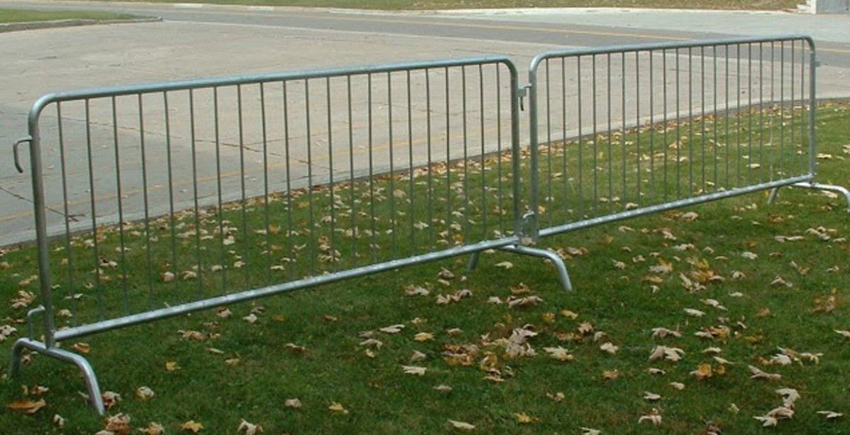 Trigon Sports Portable Fence Panel Barricades - Bridge or Flat Foot PFPANEL - PFPANEL