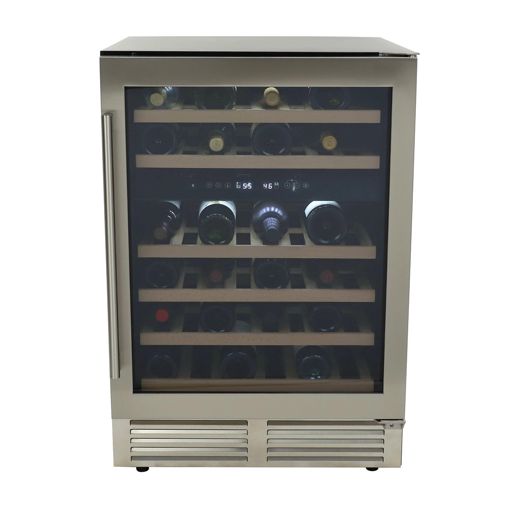 Avanti DESIGNER Series Dual-Zone Wine Cooler, 46 Bottle Capacity - WCD46DZ3S