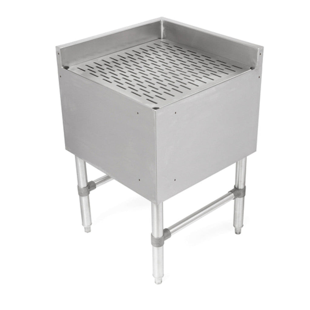 John Boos UBDB-2121-90-IC Underbar Corner Drain Board - JBUBDB212190IC