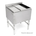 John Boos UBIB-1830-CP7 Slim Line Underbar Ice Bin with 7-Circuit Cold Plate - JBUBIB1830CP7