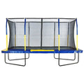Upper Bounce Rectangle Trampoline 9’ X 15’ Mega with Enclosure System - UBRTG01-915