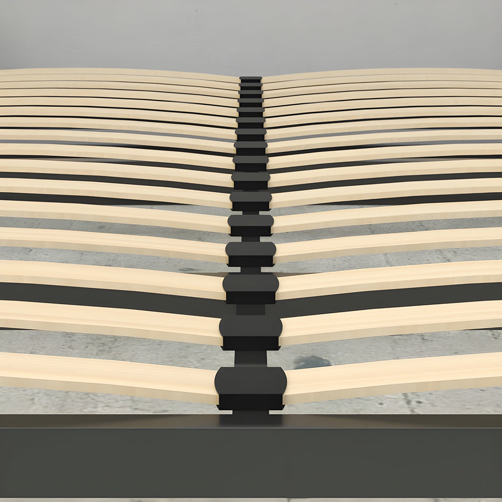 Murphy Bed With Desk, Full Size, Walnut Landscape Series by Leto Muro