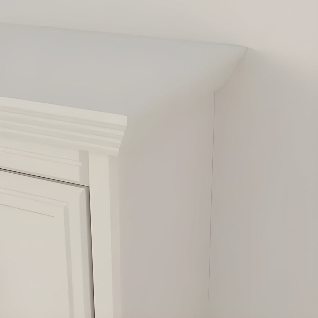 Leto Muro Horizontal Murphy Bed with Desk, Full Size, White, by Leto Muro
