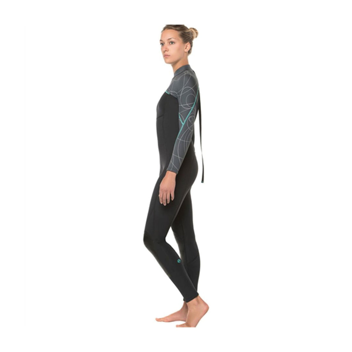 Zeagle Bare 5mm Womens Elate Full Wetsuit - WET402 02-GRY