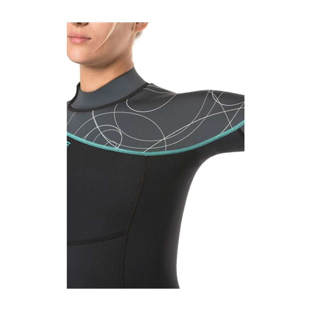 Zeagle Bare 5mm Womens Elate Full Wetsuit - WET402 02-GRY